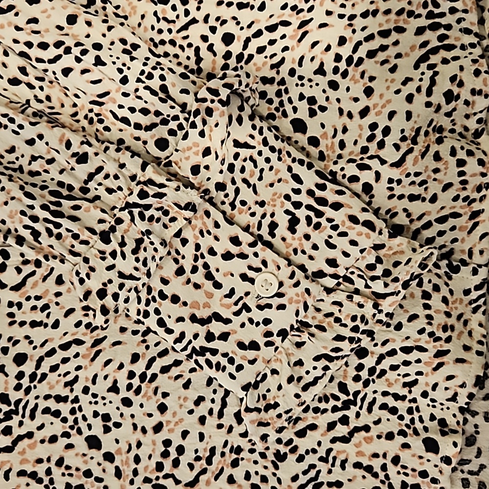 Ba&Sh Patterned Button Front Blouse - image 4